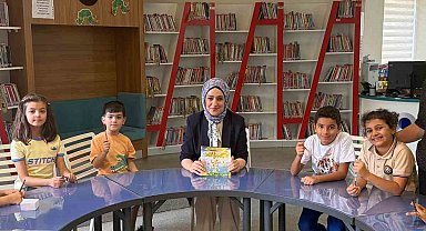 Minik okurlar kitaplarla hayal dünyasına yolculuk yaptı