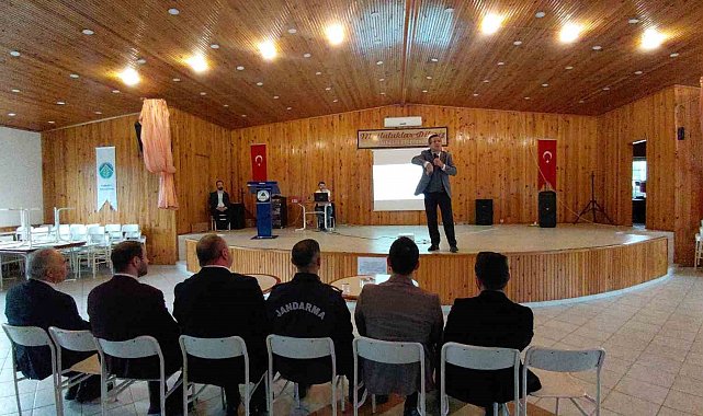 Mudurnu'da aile ve velilere yönelik bilgilendirme semineri düzenlendi