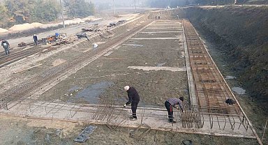 Mudurnu'da yollar yenileniyor, şantiye kapasitesi artırılıyor