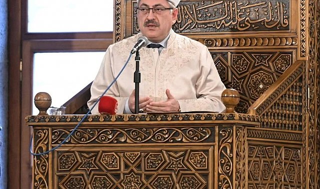 Müftü Çapçı: "Camiler cennet vatanımızın manevi tapularıdır"