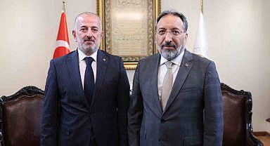 Müftü Dikmen, Diyanet İşleri Başkanı Arpaguş ile bir araya geldi