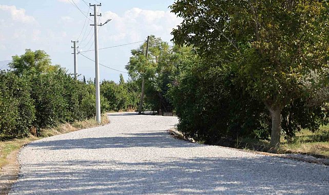 Muğla Büyükşehir Belediyesi Köyceğiz'in yollarını yeniliyor