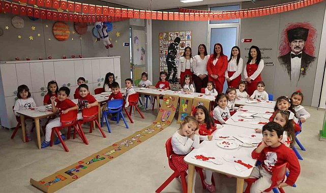 Muğla'da Cumhuriyet, çocukların hayalleriyle renklendi