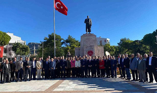 Muğla'da Muhtarlar Günü dolayısıyla tören düzenlendi