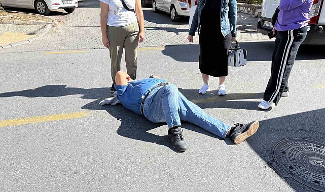 Muğla'da ticari araç yaşlı vatandaşa çarptı