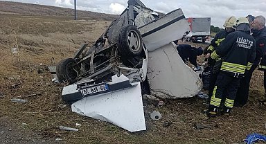 Muratlı - Tekirdağ yolunda feci kaza: 1 ölü, 3 yaralı