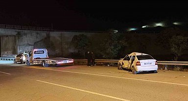 Muş'ta tır ile otomobil çarpıştı: 2 yaralı