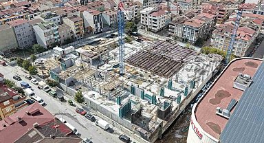 Naim Süleymanoğlu Gençlik Spor ve Yaşam Merkezi hızla yükseliyor