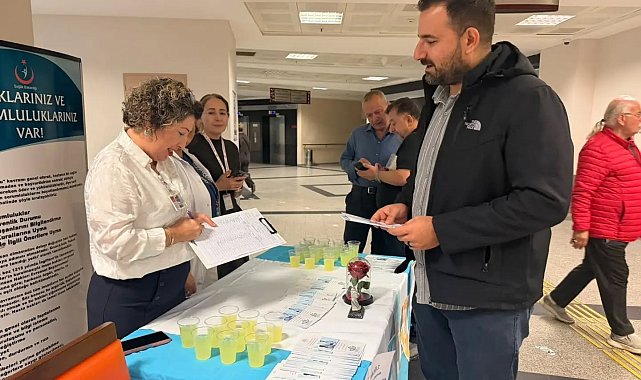 Nazilli Devlet Hastanesi'nde hasta hakları için farkındalık standı açıldı