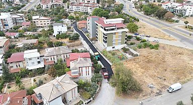 Nazilli Zafer Mahallesi'nde asfalt çalışmaları başladı