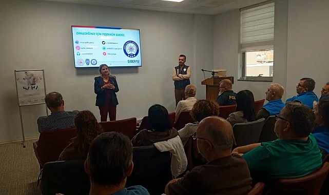 Nazilli'de sağlık personeline siber güvenlik eğitimi verildi