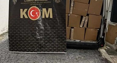 Niğde'de 6 milyon TL değerinde kaçak makaron ele geçirildi