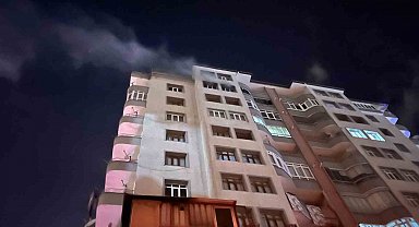 Niğde'de 9. katta yangın paniği: 5 kişi dumandan etkilendi