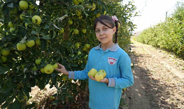 Niğde'de çocuklar tarımsal üretim süreçlerini yerinde öğreniyor