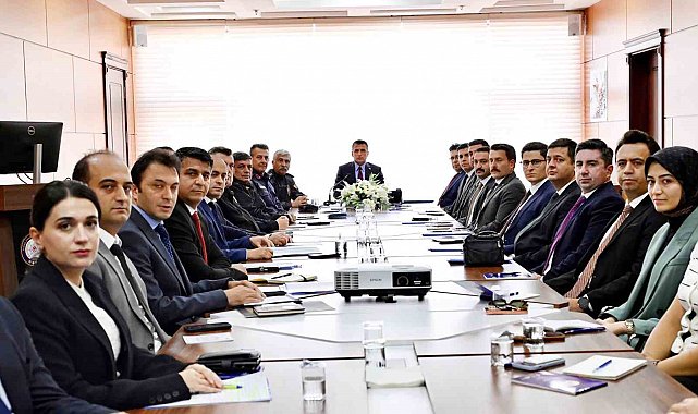 Niğde'de suçla mücadele toplantısı gerçekleştirildi