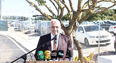 Nilüfer'de sahipsiz hayvanlar için "Umut Ağacı" açıldı