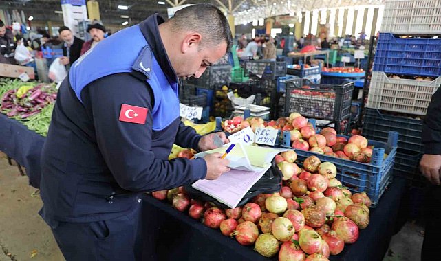 Odunpazarı Belediyesi'nden pazarlarda elektronik tartı denetimi