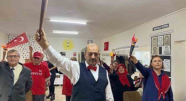 Odunpazarı Belediyesi'nin yaşlı bakım merkezlerinde Cumhuriyet coşkusu