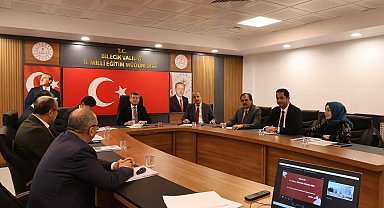 Öğrenci başarısını artırmak için eğitim çalışmaları masaya yatırıldı