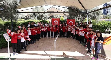 Öğrenciler Matematik ve Bilim Parkı'nı gezdi