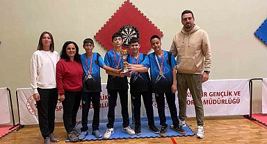 Okul Sporları Dart Yıldız Erkek Müsabakaları tamamlandı