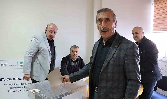 Oltu'da Ticaret ve Sanayi Odası seçimlerini Baki Karaca kazandı