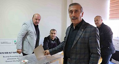 Oltu'da Ticaret ve Sanayi Odası seçimlerini Baki Karaca kazandı