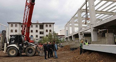 Oltu'ya 500 kişilik modern spor salonu kazandırılıyor