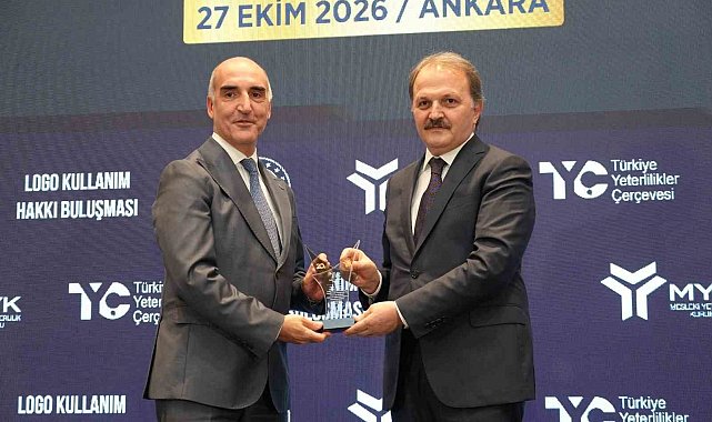 OMÜ'ye Türkiye Yeterlilikler Çerçevesi ödülü
