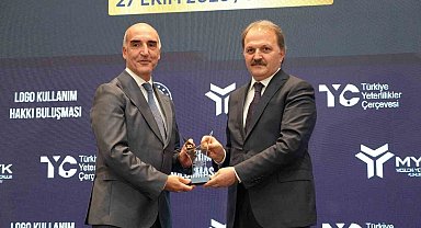 OMÜ'ye Türkiye Yeterlilikler Çerçevesi ödülü