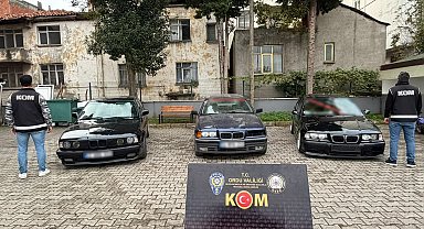 Ordu merkezli 'change' araç operasyonu: 6 araca el konuldu