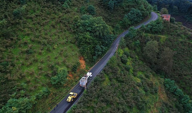 Ordu'da 25 yıllık yol sorunu çözülüyor