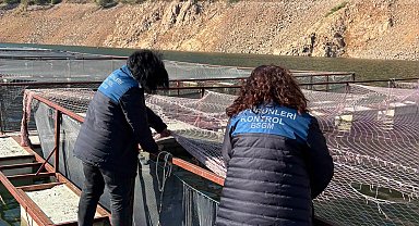 Ordu'da alabalık tesislerine denetim