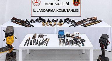 Ordu'da silah kaçakçılığı operasyonunda 2 gözaltı