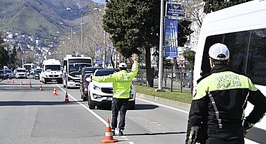 Ordu'da trafik denetimleri: Bir haftada 20 bine yakın araç denetlendi