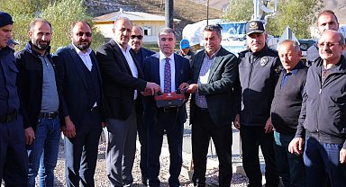 Ortaçimağıl köyünde köy konağının temeli atıldı