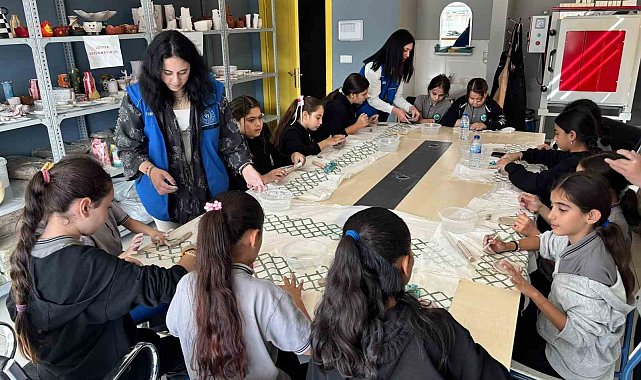 Ortaokul öğrencileri Gençlik Merkezinde ağırlandı