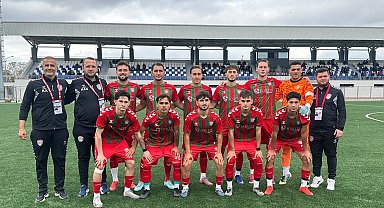 Osmanelispor kaptanı kaleci Mete Aktemur takımını kurtardı