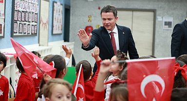 Osmangazi'de cumhuriyet coşkusu kreşlere taştı