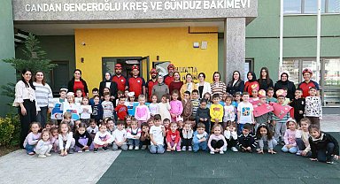 Osmangazi'de kreş öğrencileri afetlere karşı bilinçlendirildi