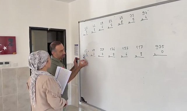 Osmaniye'de hayat boyu öğrenmeye devam ediyorlar