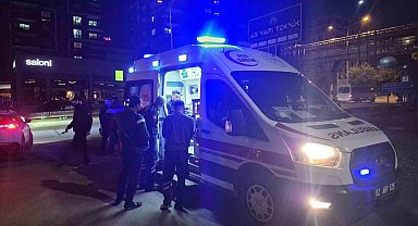 Otomobil ile motosiklet çarpıştı: 1 yaralı