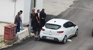 Otomobilin çarptığı yaya yaralandı