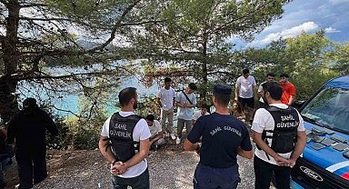Özgök koyunda 18 düzensiz göçmen yakalandı