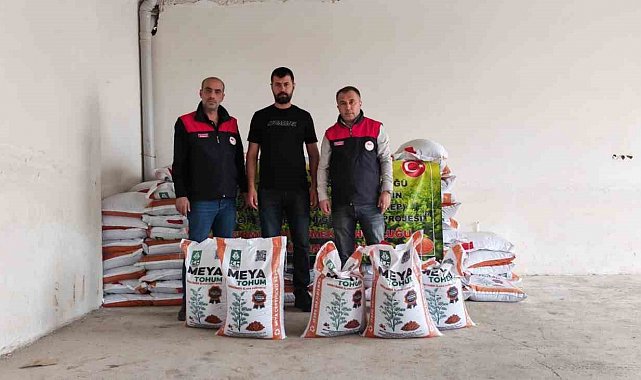 Palu'da üreticilere yüzde 70 hibeli kırmızı mercimek tohumu dağıtıldı