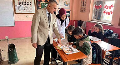 Patnos Gazeteciler Cemiyeti'nden öğrencilerine çanta ve kırtasiye desteği