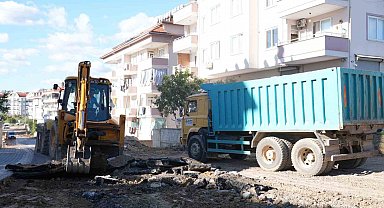 Payallar'a 3,5 kilometrelik sıcak asfalt çalışması