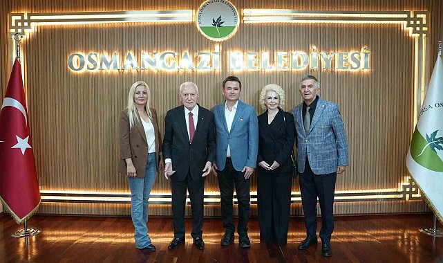 Prof. Dr. Mehmet Haberal'dan Osmangazi'ye anlamlı ziyaret