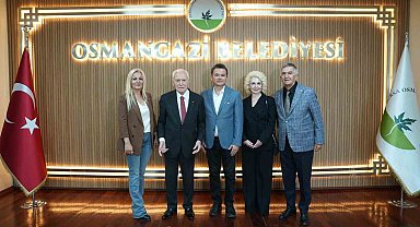 Prof. Dr. Mehmet Haberal'dan Osmangazi'ye anlamlı ziyaret