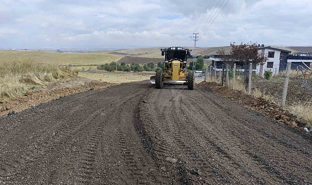 Pursaklar'da yeni imar yollarıyla ulaşım ağı genişliyor
